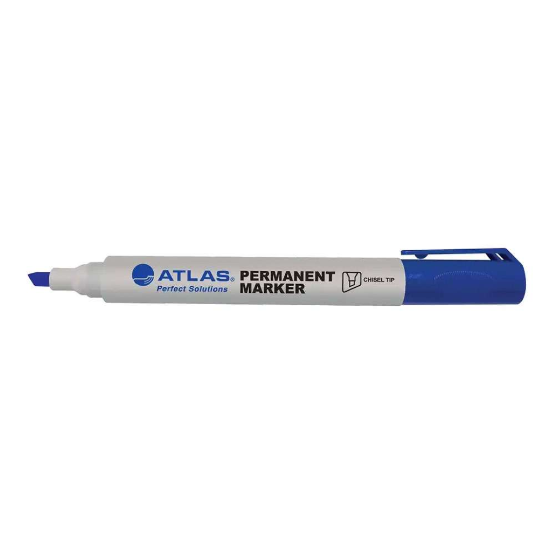 Atlas Whiteboard Marker Chisel Blue  AS-MW200-BE